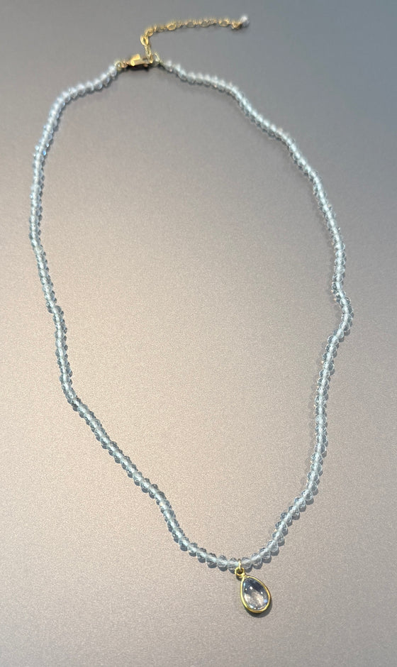 LAYLA BIRTHSTONE - SHORTER NECKLACE OF ELEGANCE